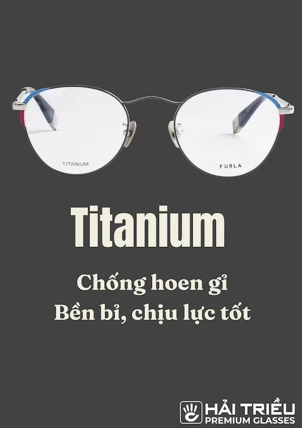 Furla Nữ - Gọng kính Titanium - Mã VFU411J_0514 (5) Mắt kính Furla VFU411J_0514 chính hãng 100% - Ảnh 2