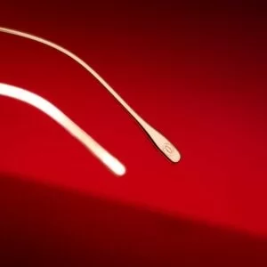 Cartier Louis Cartier Precious Nam - Gọng kính Vàng 18K nguyên khối - Mã EYP00012_CT0070O_003 (5) Hoạ tiết Double C ấn tượng