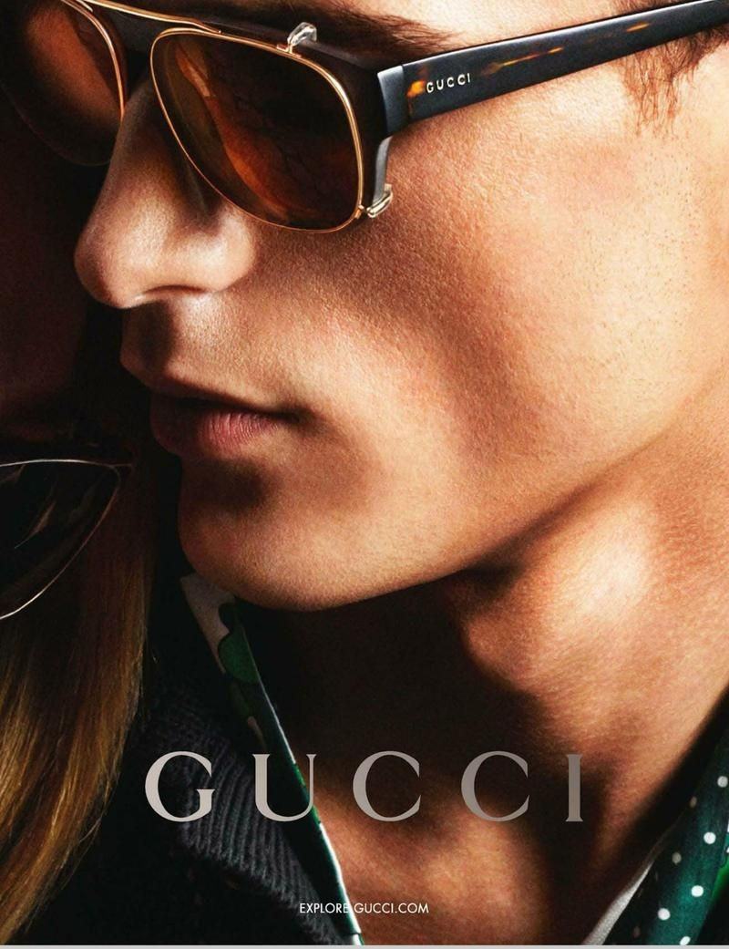 Gucci Nam - Gọng kính Kim loại - Lọc tia UV - Mã GG0610SK_56_001 (5) Mắt kính Gucci GG0610SK_56_001 chính hãng 100% - Ảnh 1