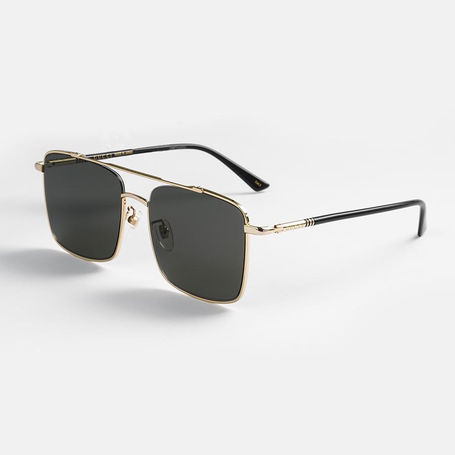 Gucci Nam - Gọng kính Kim loại - Lọc tia UV - Mã GG0610SK_56_001 (8) Mắt kính Gucci GG0610SK_56_001 chính hãng 100% - Ảnh 4