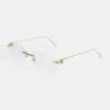 Cartier Signature C Nam - Gọng kính Kim loại, Mạ vàng - Mã CT0113O_003 (7) gong kinh cartier CT0113O_003 chinh hang 100 anh 1