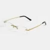 Cartier Santos de Nam - Gọng kính Kim loại, Mạ vàng - Mã T8101093_CT0087O_003 (26) gong kinh cartier T8101093_CT0087O_003 chinh hang 100 anh 1