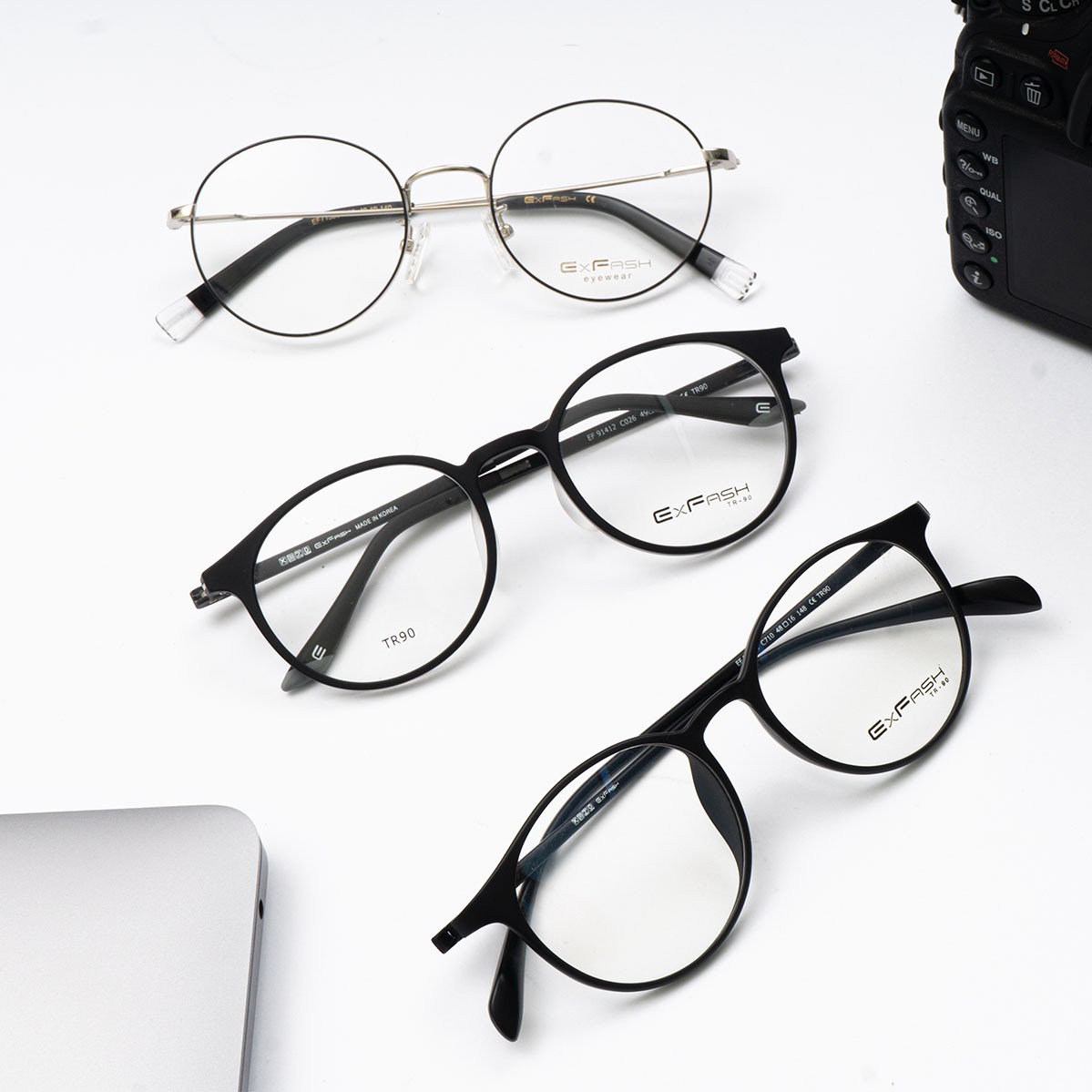 Exfash Nữ - Gọng kính Titanium - Mã EF40255T_532 (12) DSC01402 1