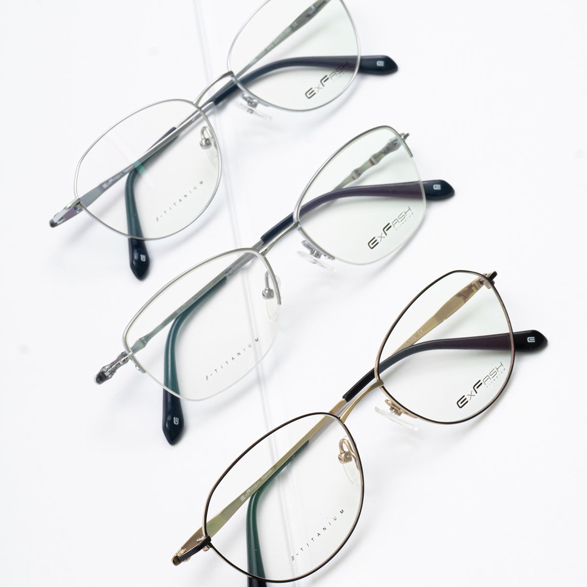Exfash Nữ - Gọng kính Titanium - Mã EF40253T_539 (9) EF40253T 539 EF40253T 543 EF40255T 544 3
