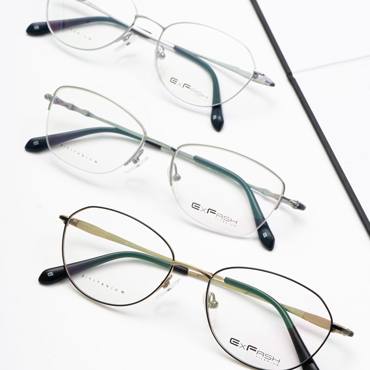 Exfash Nữ - Gọng kính Titanium - Mã EF40253T_539 (10) EF40253T 539 EF40253T 543 EF40255T 544 4