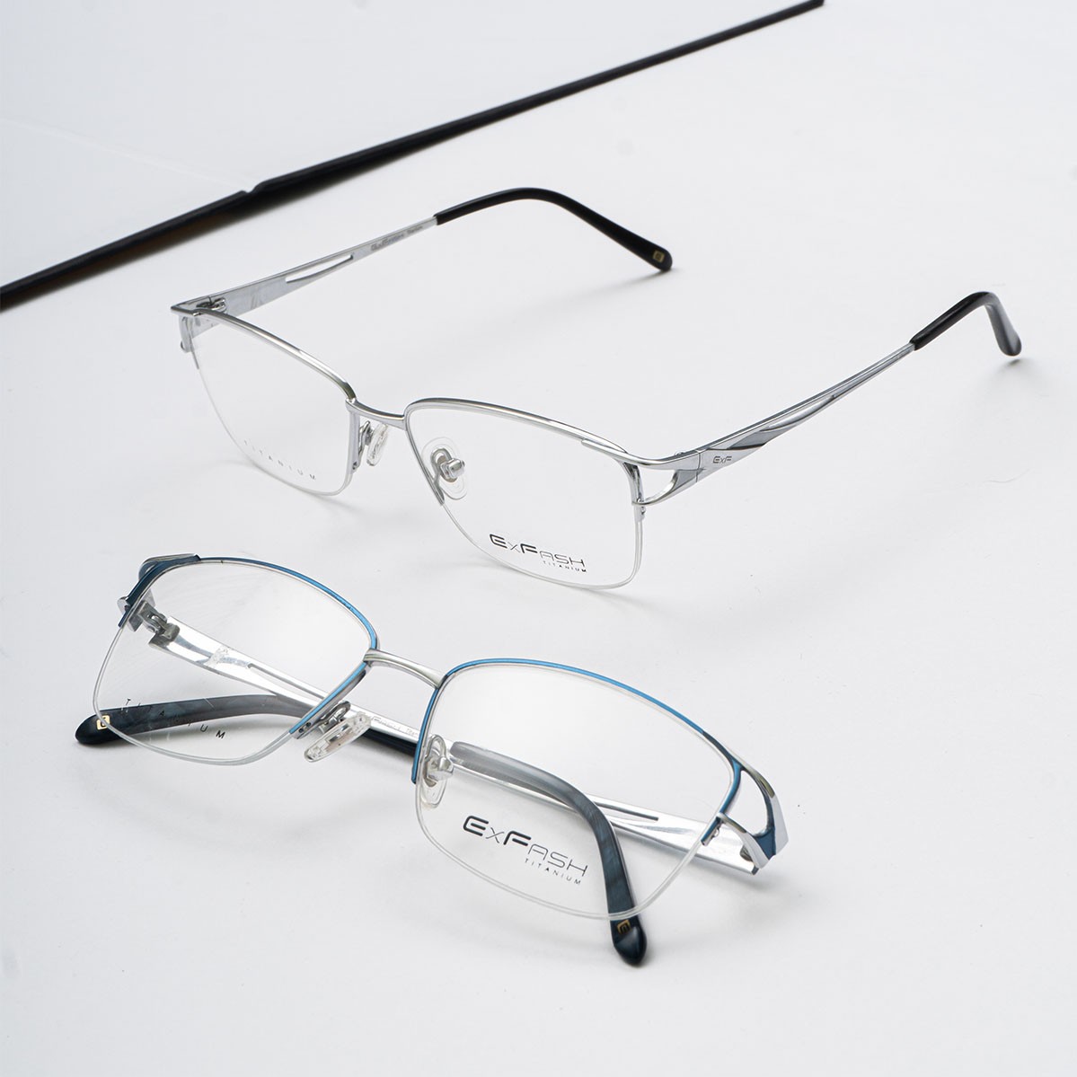Exfash Nữ - Gọng kính Titanium - Mã EF81251T_903 (7) EF40254T 542 EF81251T 672 EF81251T 903 EF89253T 901 EF38285T 001 4