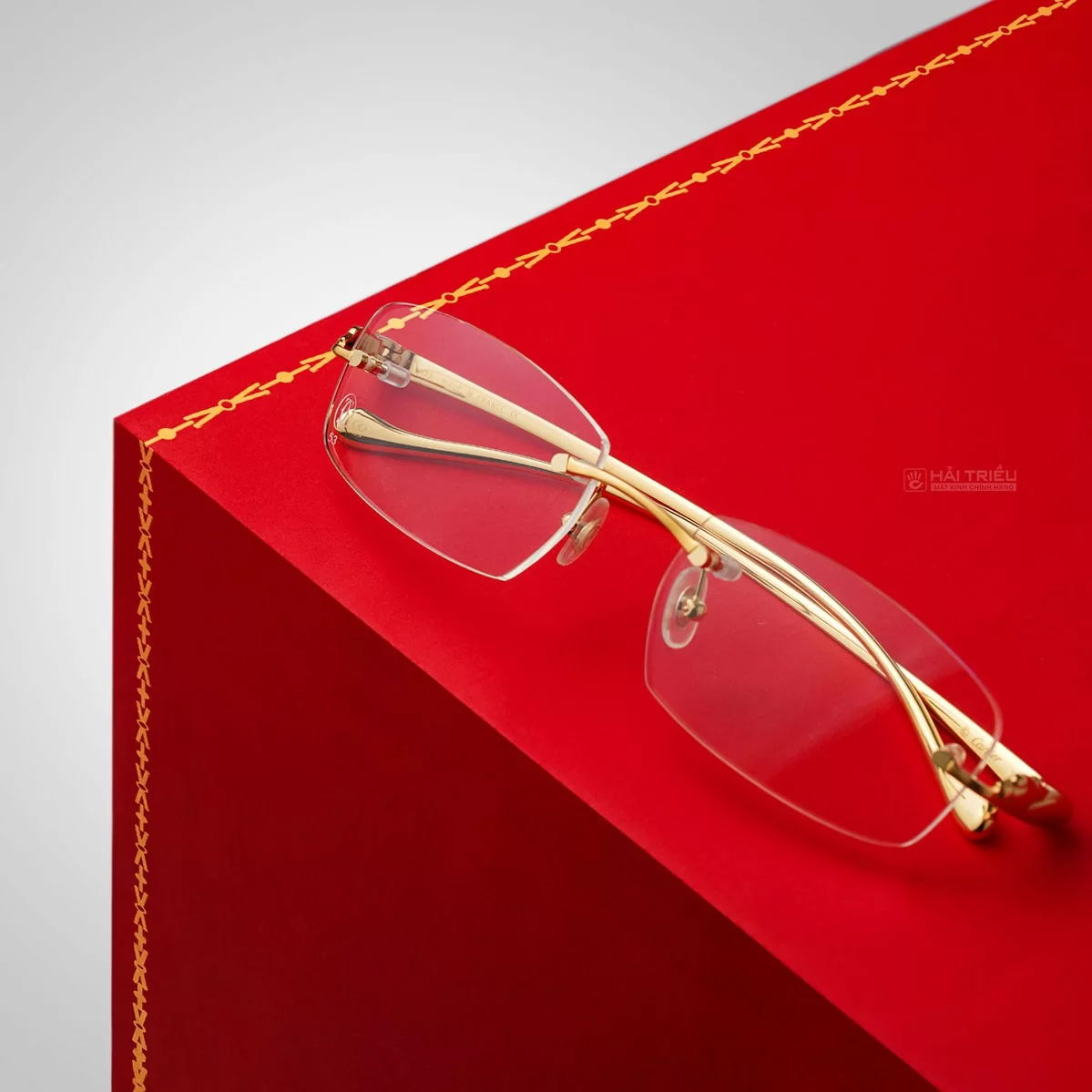 Cartier Panthère Nam - Gọng kính Kim loại, Mạ vàng - Mã T8100913_CT0061O_002 (9) T8100913 CT0061O 002 2