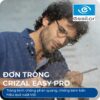 (Đơn tròng) Essilor Crizal Easy Pro - Tròng kính chống bám bẩn vượt trội, chống lóa, chống tia UV - Hợp với người thường hoạt động ngoài trời (35) don trong crizal easy pro