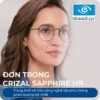 don trong crizal sapphire HR