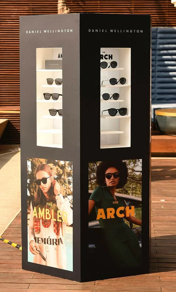 Daniel Wellington The Ambler Nữ - Gọng kính Thép không gỉ, Chống tia UV - Mã DW00900016 (4) Kính Daniel Wellington DW00900016 chính hãng 100% - Ảnh 1