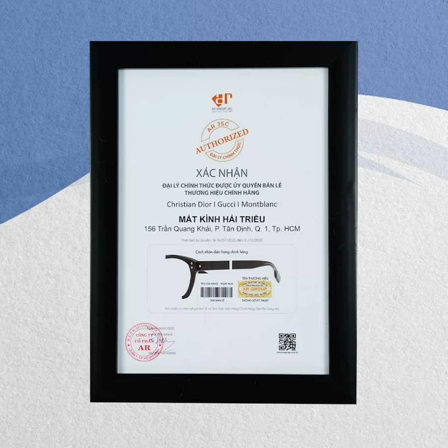 Mắt kính Dior DIORFLAG2_54_086_IR chính hãng 100% - Ảnh 5