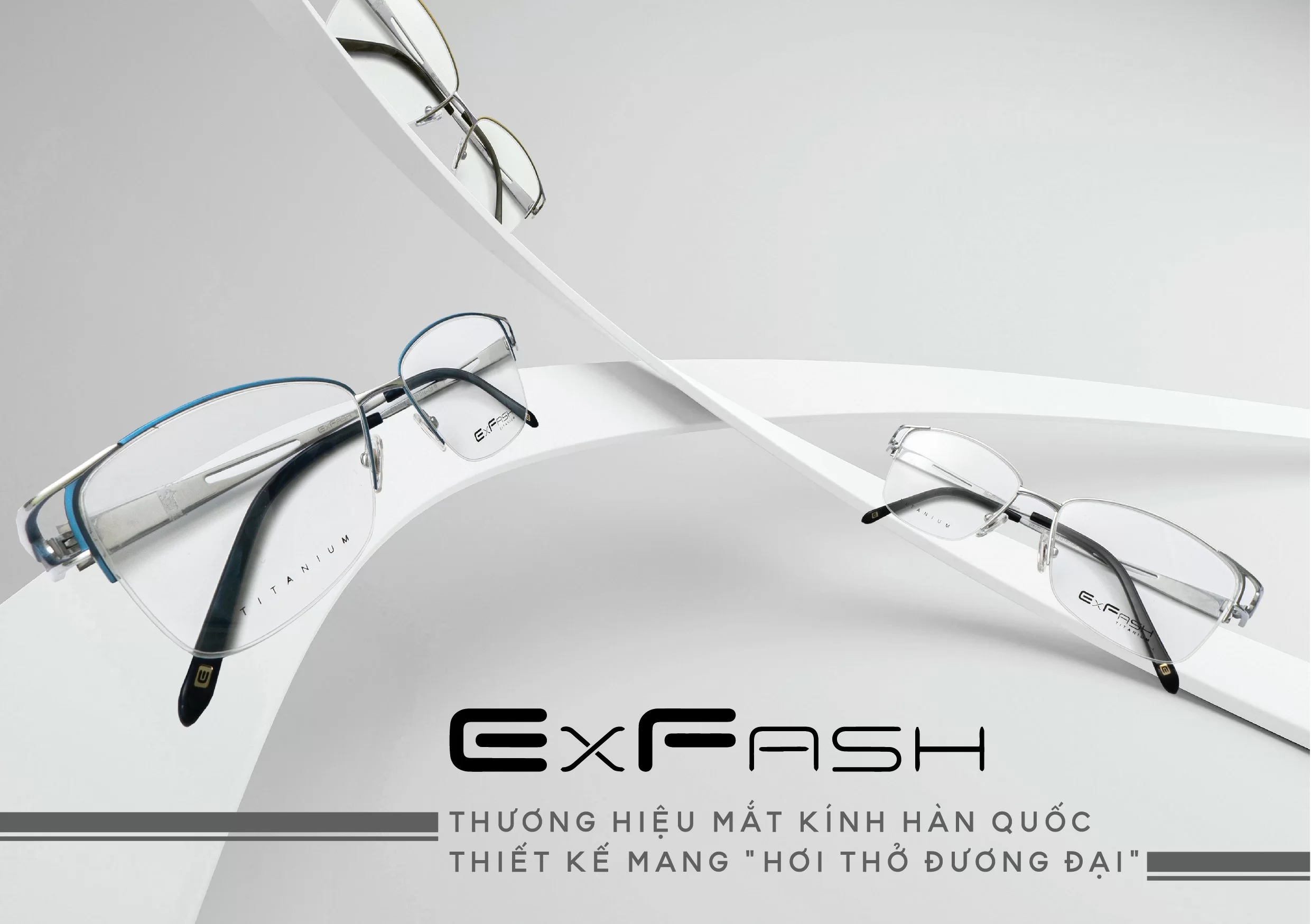 Mắt kính Exfash EF81251T_672 chính hãng 100% - Ảnh 1