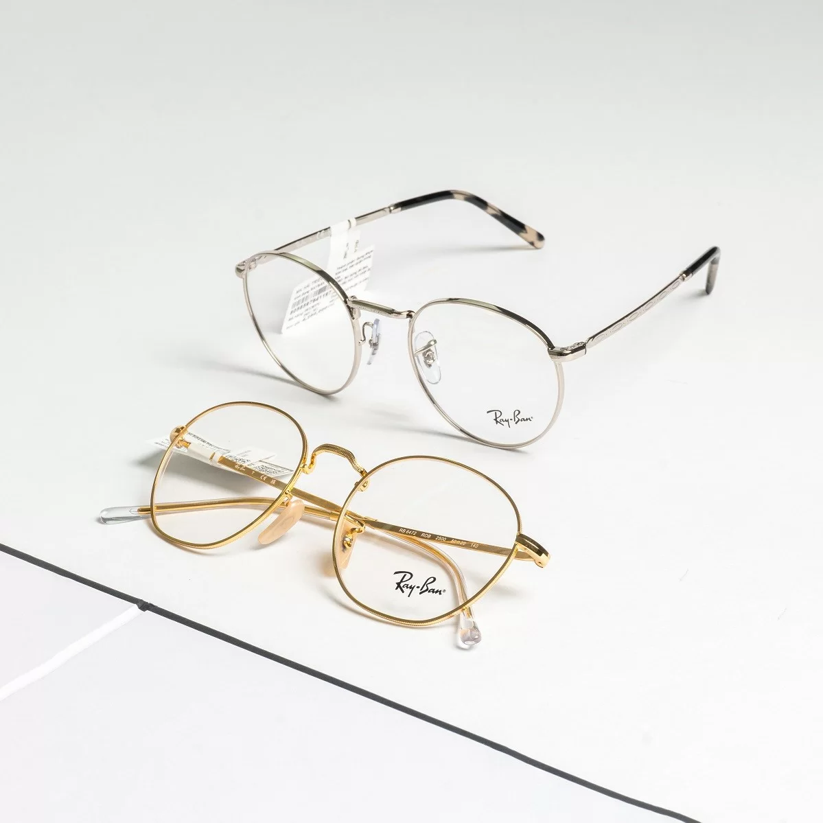 Rayban Unisex - Gọng kính Kim loại mạ vàng - Mã 0RX6396_3132_53 (7) DSC01976