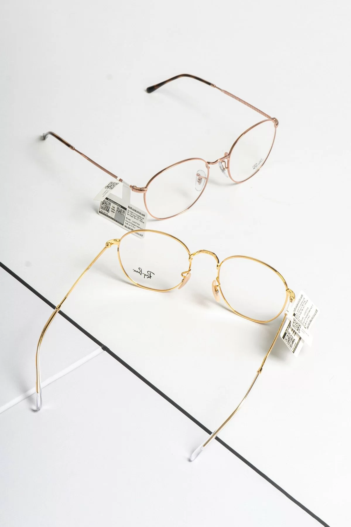 Rayban Unisex - Gọng kính Kim loại mạ vàng - Mã 0RX6396_3132_53 (9) DSC01980