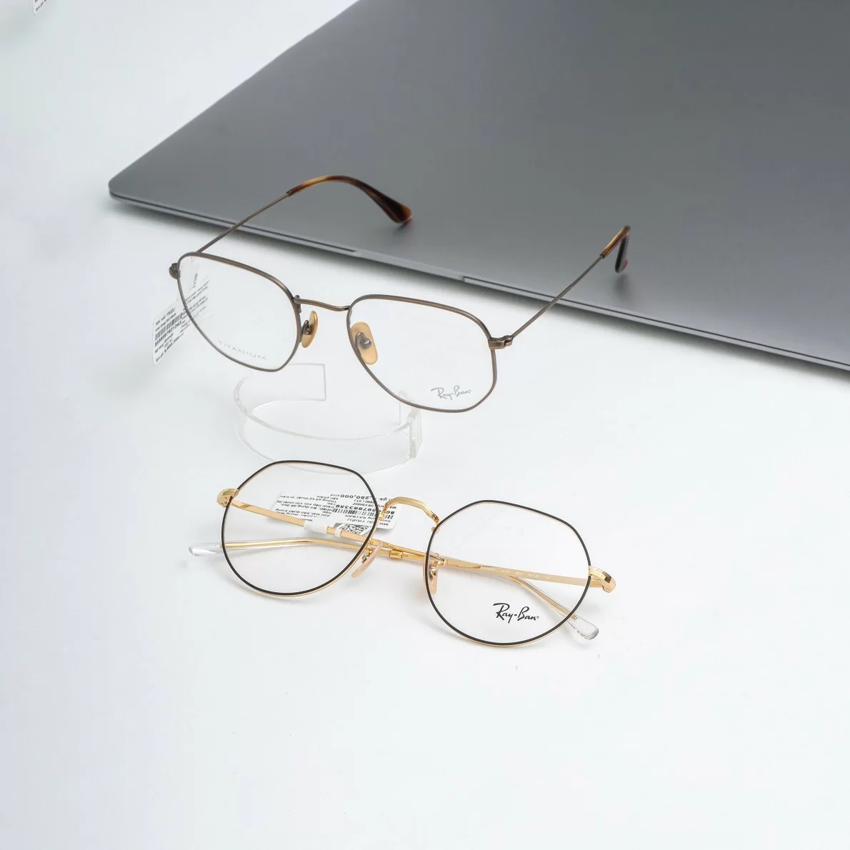 RayBan Nam - Gọng kính Titanium - Mã 0RX8148V_1222_54 (4) DSC02052