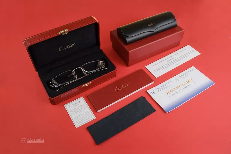 Cartier Signature C de Nam - Gọng kính Sừng trâu, Mạ vàng - Mã EYE00079_CT0049O_001 (15) Kinh Gong Catier EYP00012 CT0070O 003 Box 5