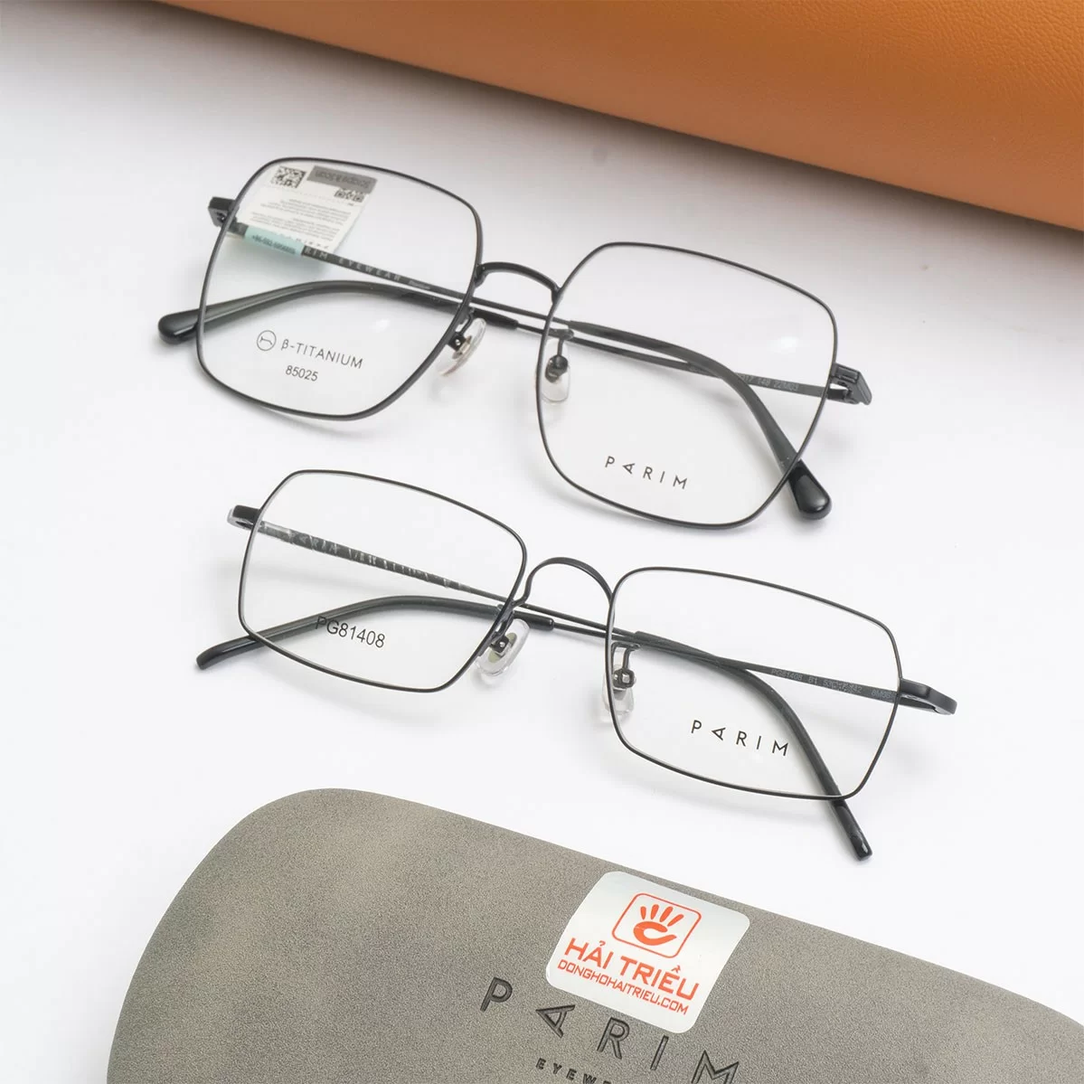 Parim Unisex - Gọng kính Titanium - Mã 85025_B1 (5) PaRim 85025 B1 PG81408 B1 1