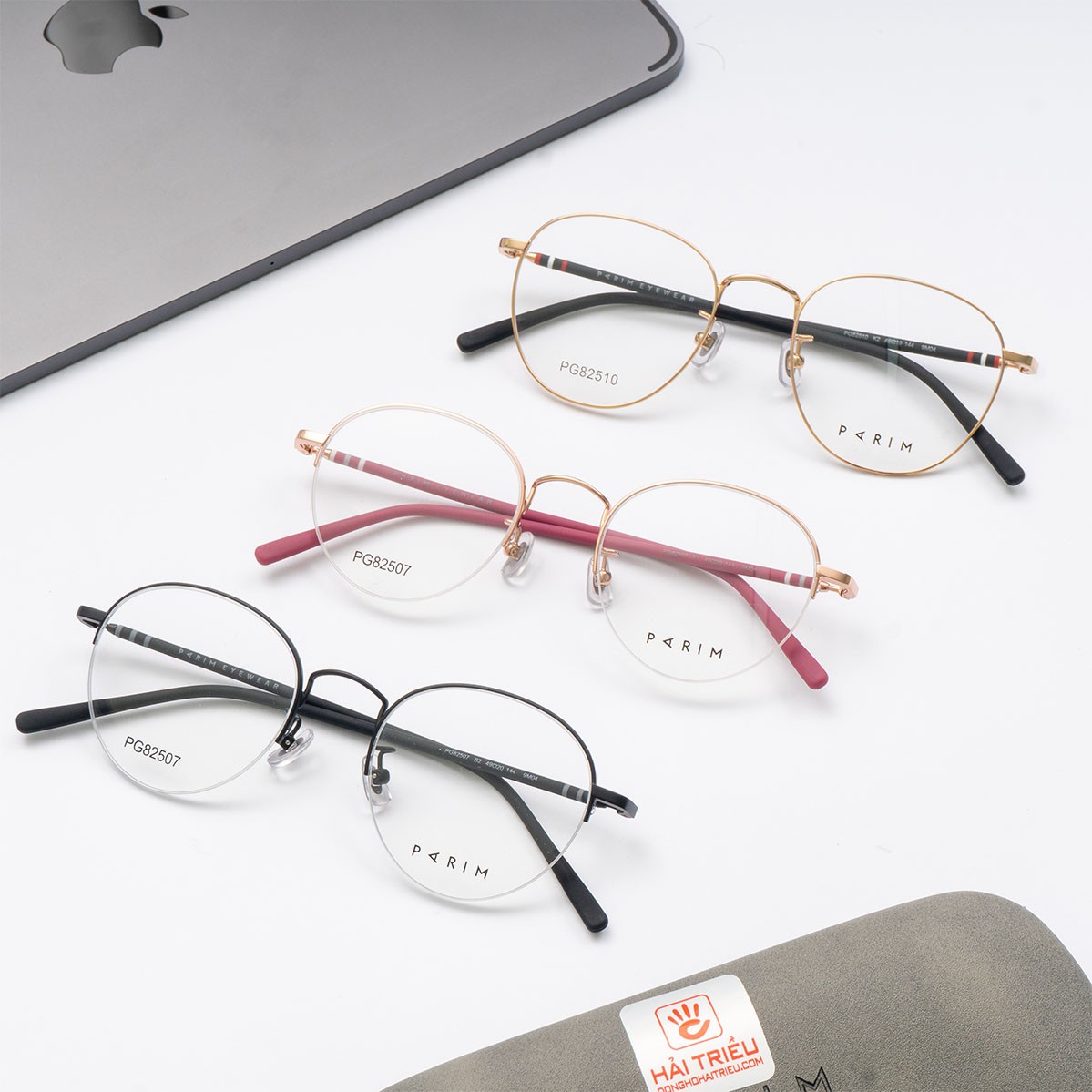 Parim Unisex - Gọng kính Kim loại - 73550_K2 (6) PaRim PG82507 B1 PG82507 B2 PG82507 K1 PG82510 K2 1
