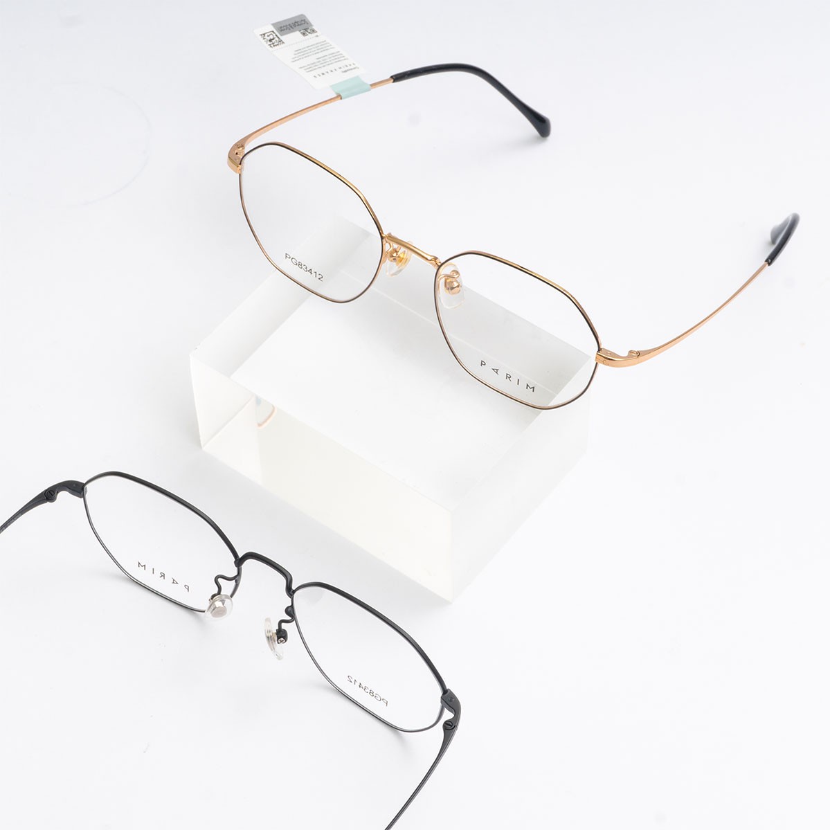 Parim Nữ - Gọng kính Kim loại - Mã PG83412_B2 (8) PaRim PG83412 B2 PG83412 B3 4