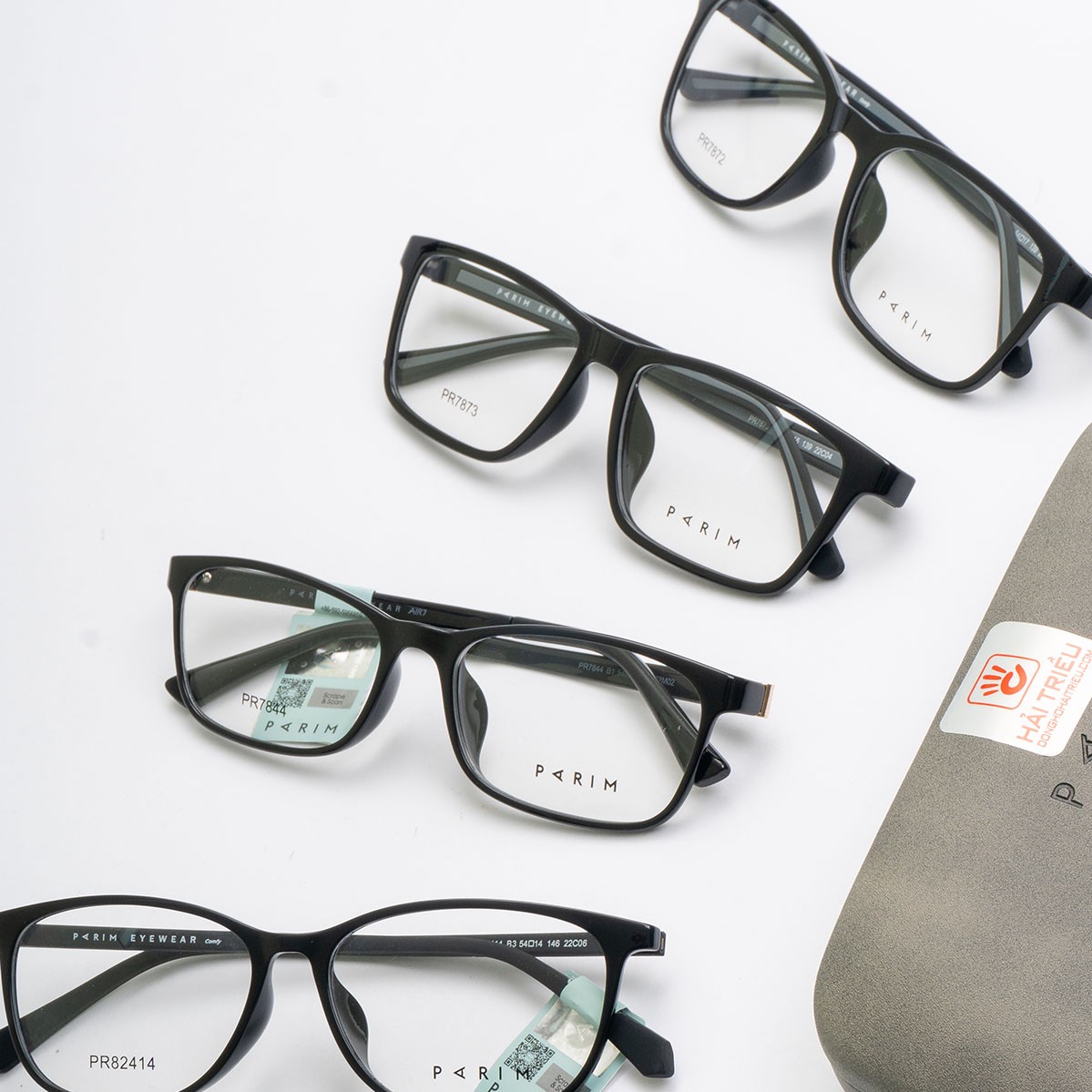 Parim Unisex - Gọng kính Nhựa - Mã PR7844_B1 (5) PaRim PR7844 B1 PR7872 B1 PR7873 B1 PR82414 B3 2