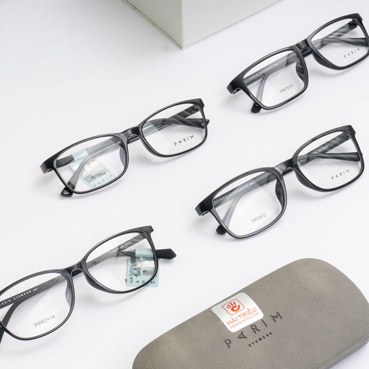 Parim Unisex - Gọng kính Nhựa - Mã PR7844_B1 (6) PaRim PR7844 B1 PR7872 B1 PR7873 B1 PR82414 B3 3