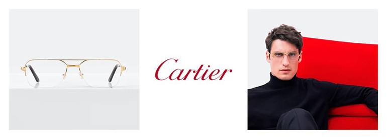 Cartier Signature C Nam - Gọng kính Gỗ, Mạ vàng - Mã CT0052O_005 (5) Mắt kính Cartier CT0052O_005 chính hãng 100% - Ảnh 1