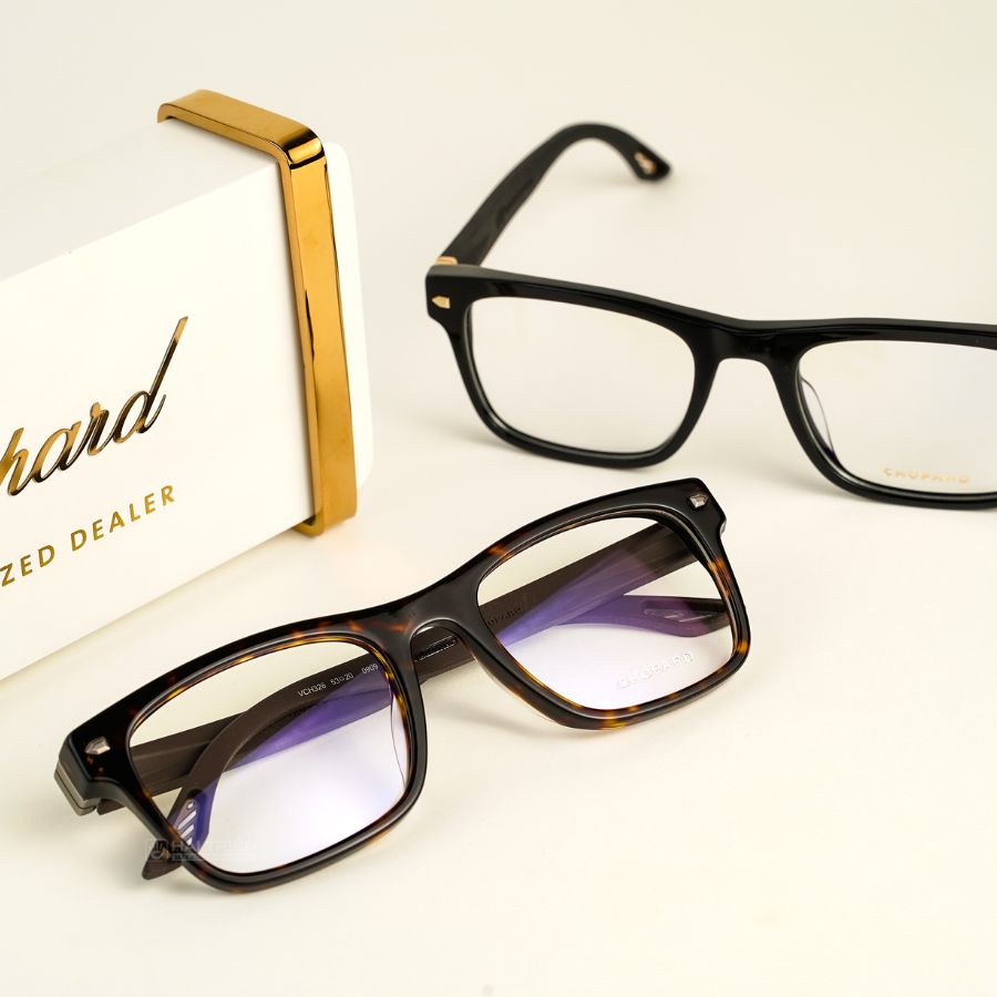 Chopard Nam - Gọng kính Nhựa - Mã VCH326_0909 (8) Mắt kính Chopard VCH326_0909 chính hãng 100% - Ảnh 5