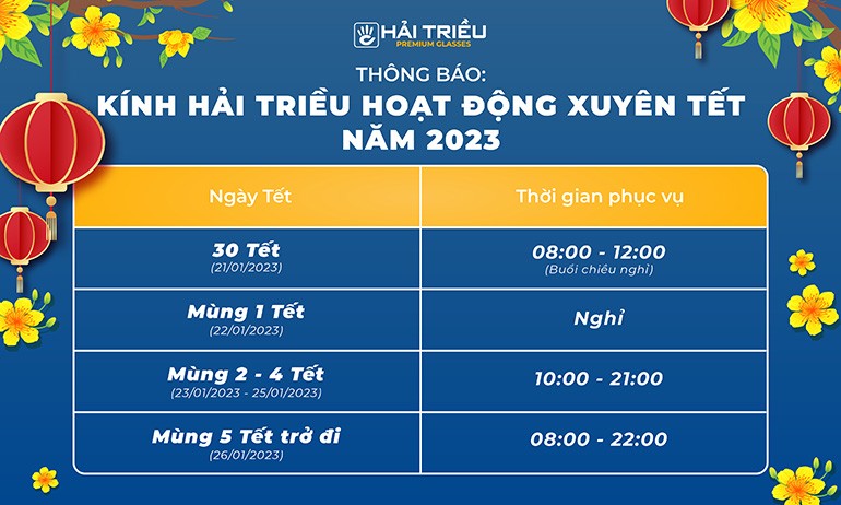 kinh hai trieu hoat dong xuyen tet nam 2023