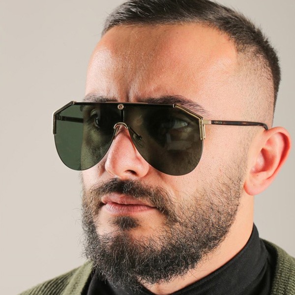 Gucci Nam - Gọng kính Kim loại - Lọc tia UV - Mã GG0584S_99_002 (9) Mắt kính Gucci GG0584S_99_002 chính hãng 100% - Ảnh 6