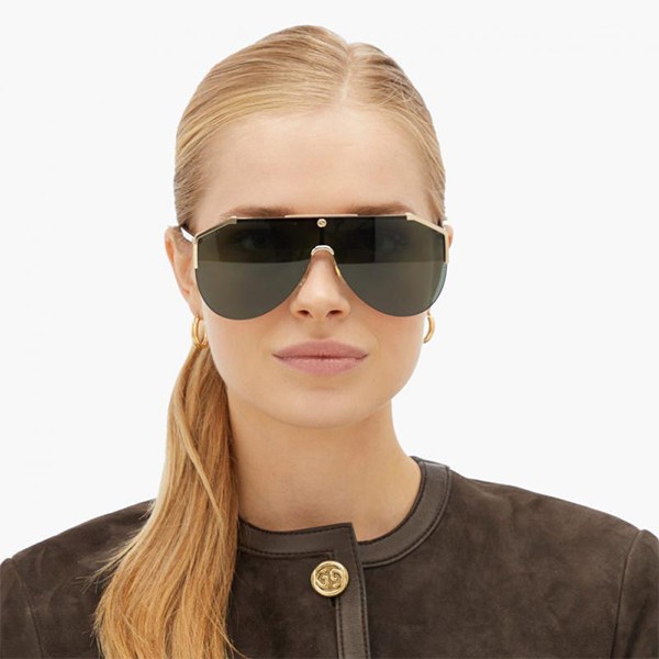 Gucci Nam - Gọng kính Kim loại - Lọc tia UV - Mã GG0584S_99_002 (10) Mắt kính Gucci GG0584S_99_002 chính hãng 100% - Ảnh 7