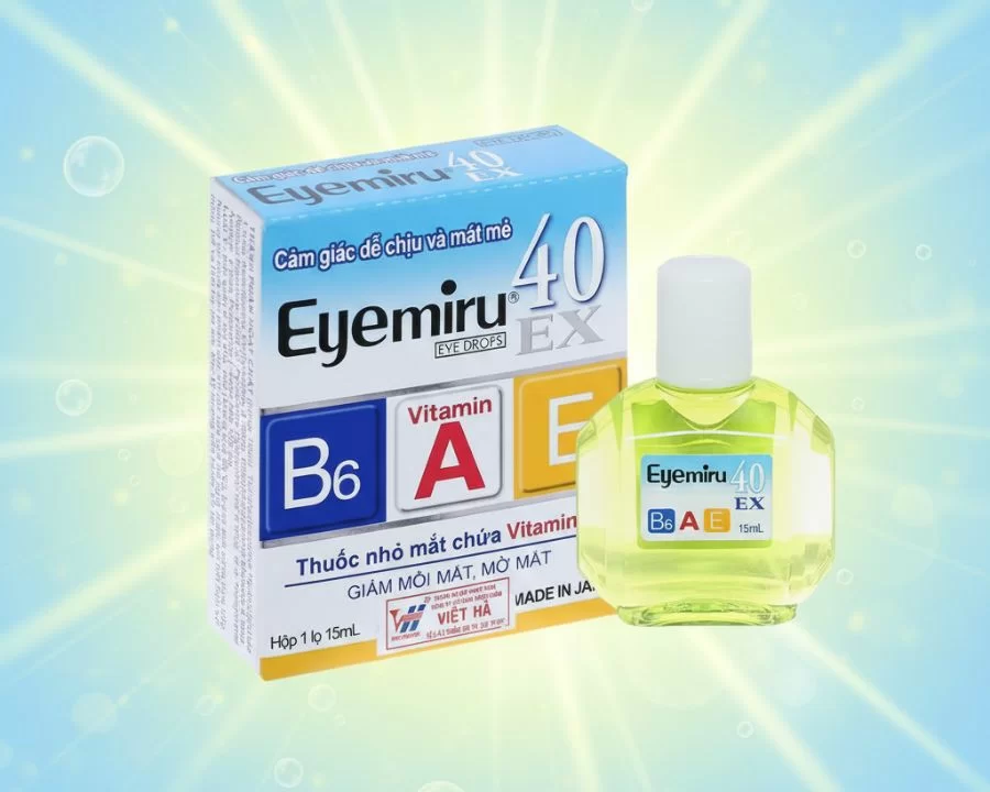 New V.Rohto – nhỏ mắt mát dịu, giảm mỏi và khô rát, phù hợp cho người nhạy cảm với cảm giác cay