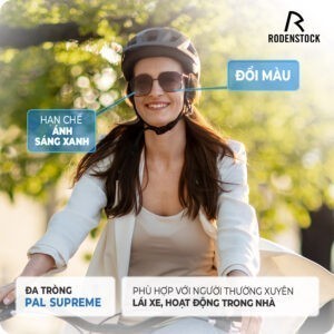 Cách phân biệt mắt kính cận, kính thường, thật và giả chi tiết (24) trong kinh chong anh sang xanh doi mau rodenstock pal supreme