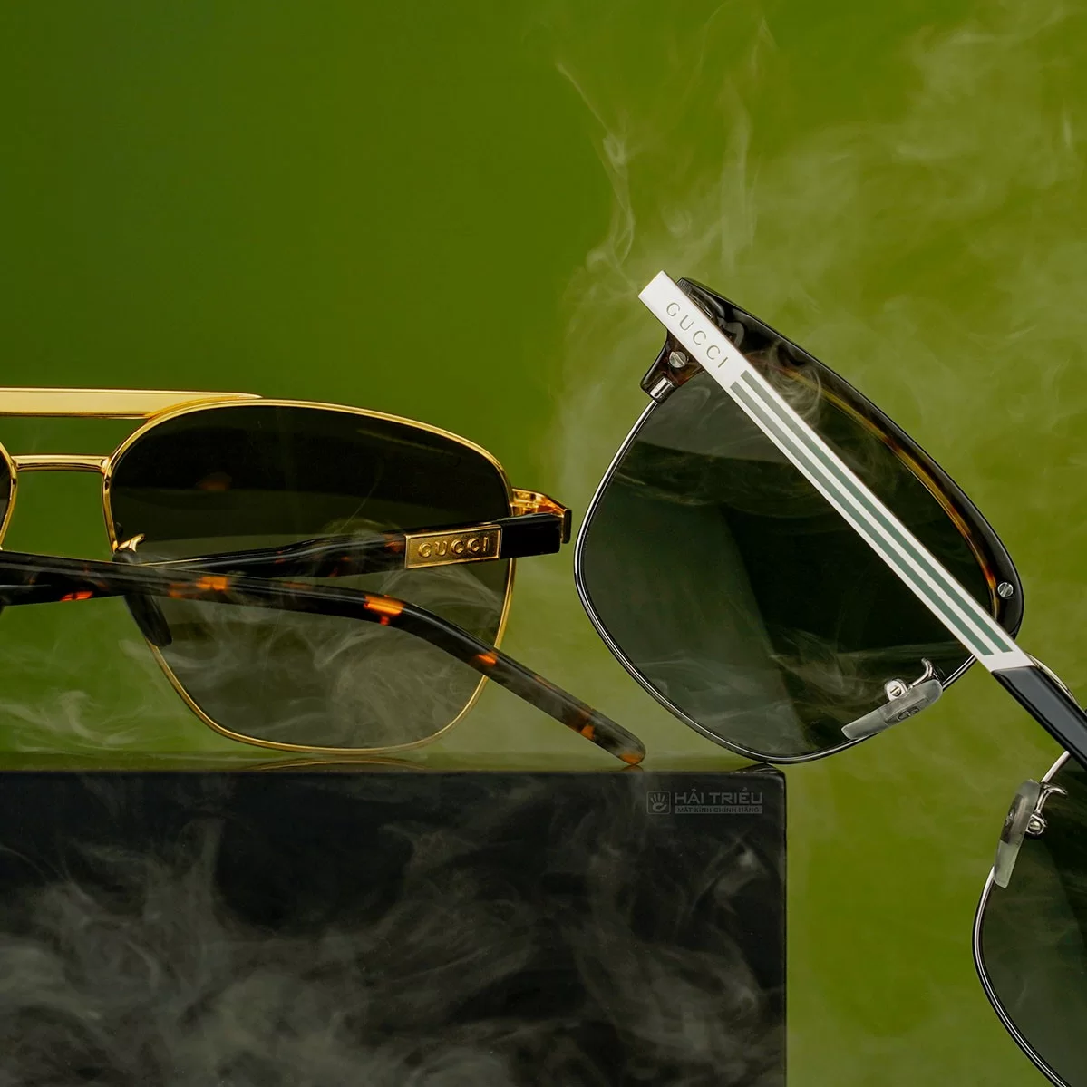 Gucci Unisex - Gọng kính Kim loại - Lọc tia UV - Mã GG1164S_58_004 (6) GG0697S 55 003 GG1164S 58 004 4