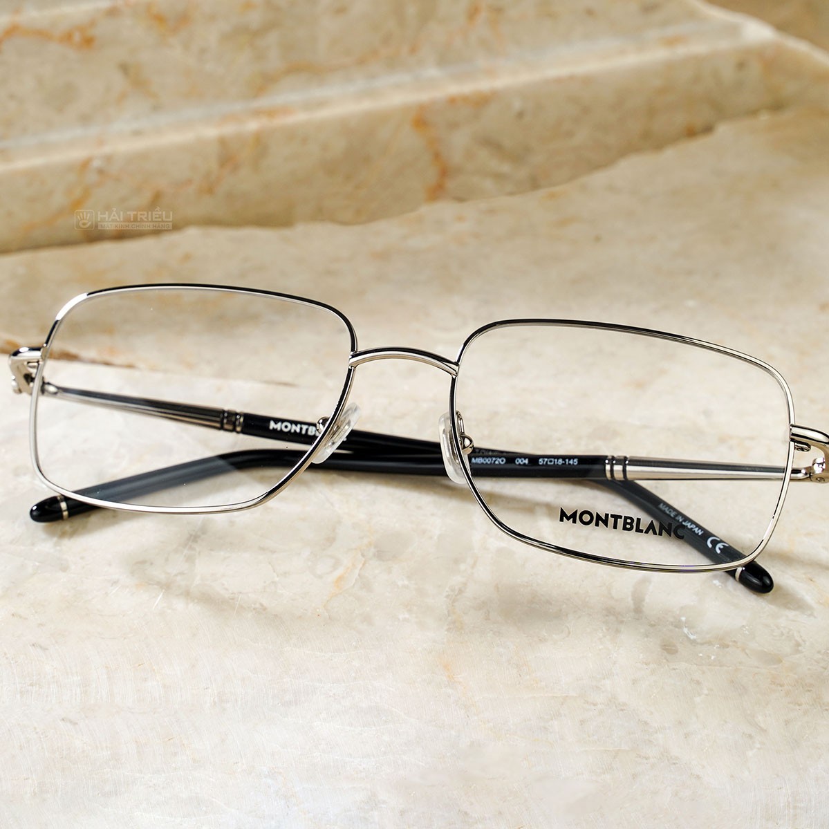 Montblanc Unisex - Gọng kính Kim loại - Mã MB0072O_57_004 (7) MB0072O 57 004 4