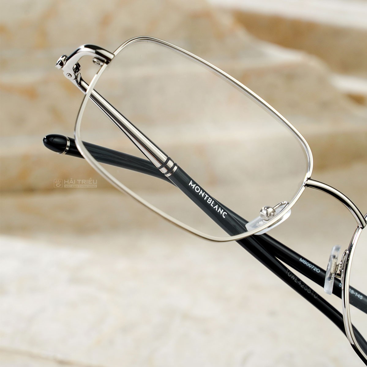 Montblanc Unisex - Gọng kính Kim loại - Mã MB0072O_57_004 (11) MB0072O 57 004 8