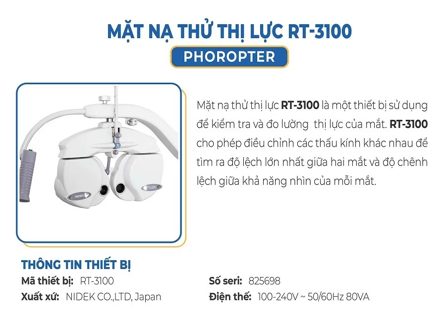 mat na thu thi luc rt 3100