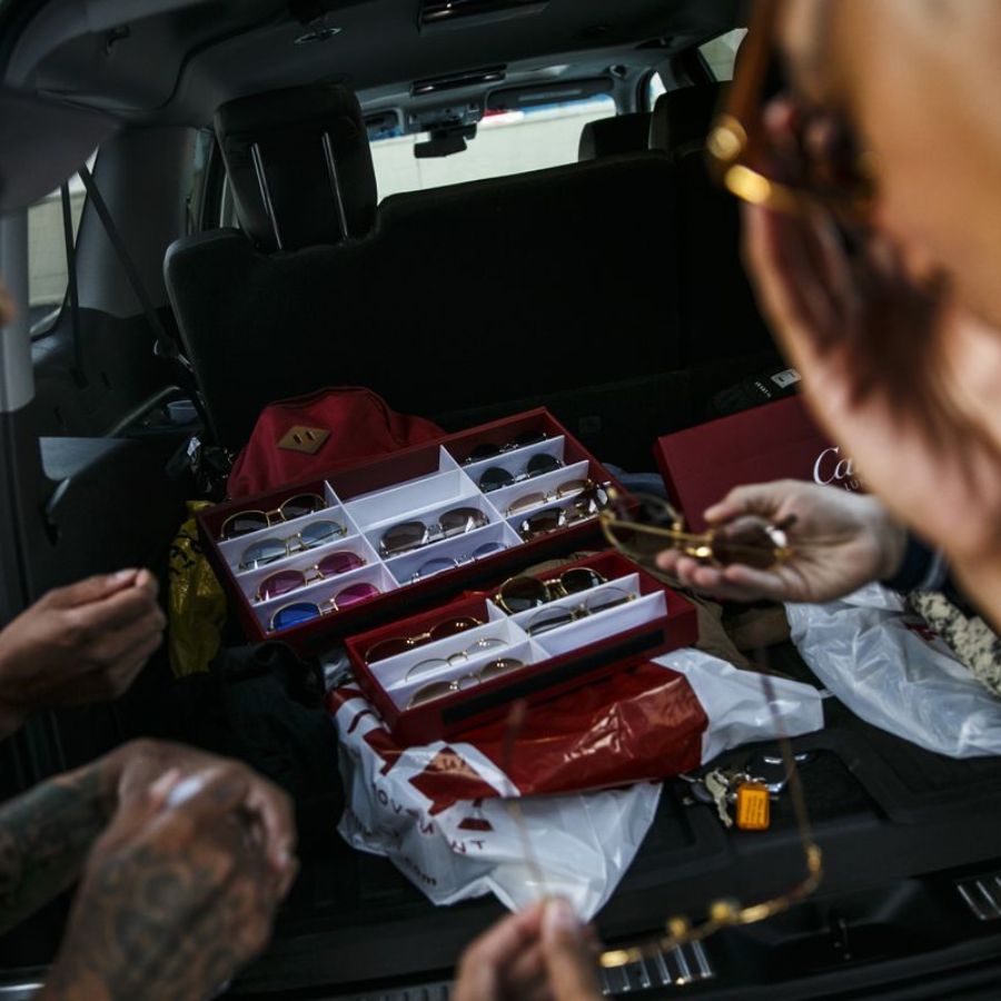 Cartier Signature C Unisex - Gọng kính Nhựa, Mạ vàng - Mã CT0005O_010 (13) Mắt kính Signature C de Cartier CT0005O_010 chính hãng 100% - Ảnh 9