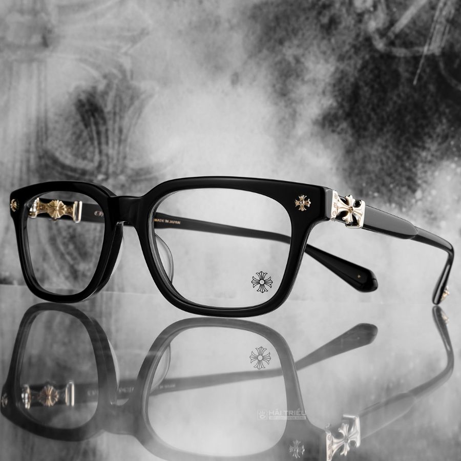 Mắt kính Chrome Hearts COX UCKERBK - 18KGP chính hãng 100% - Ảnh 2