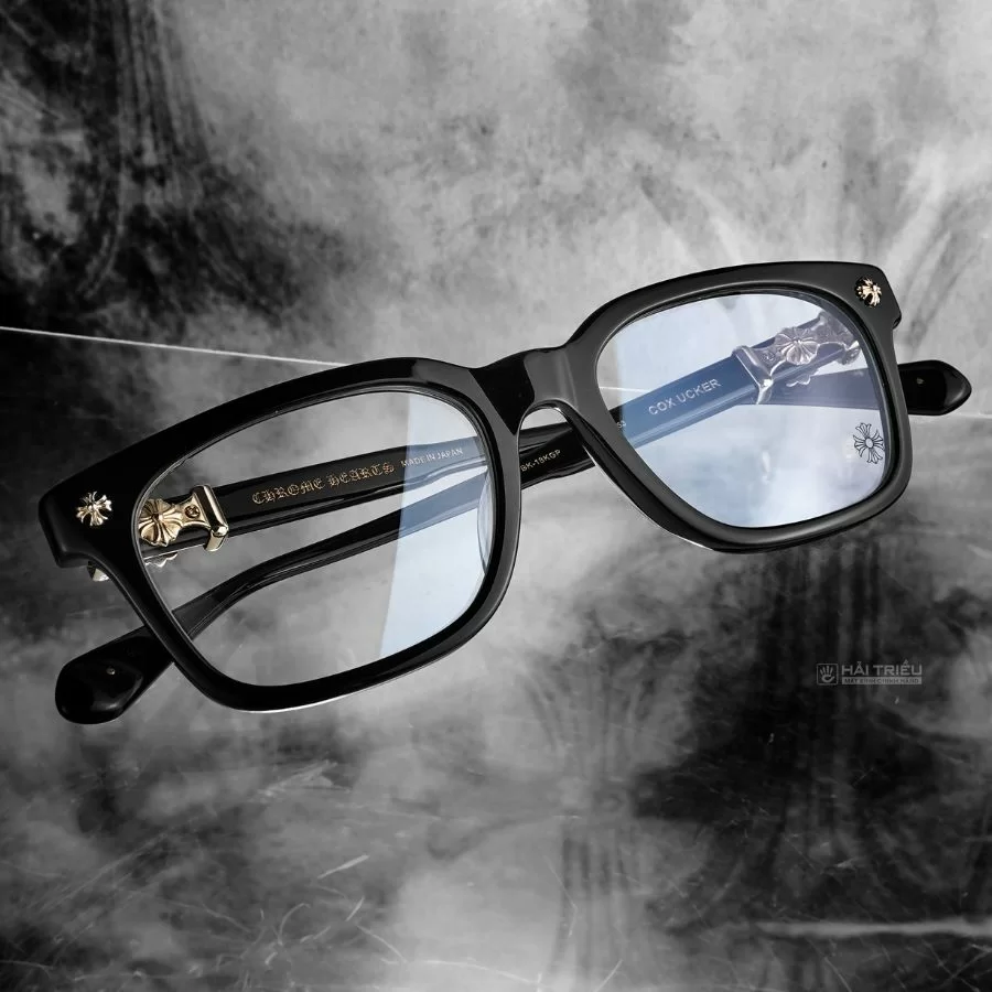 Mắt kính Chrome Hearts COX UCKERBK - 18KGP chính hãng 100% - Ảnh 3