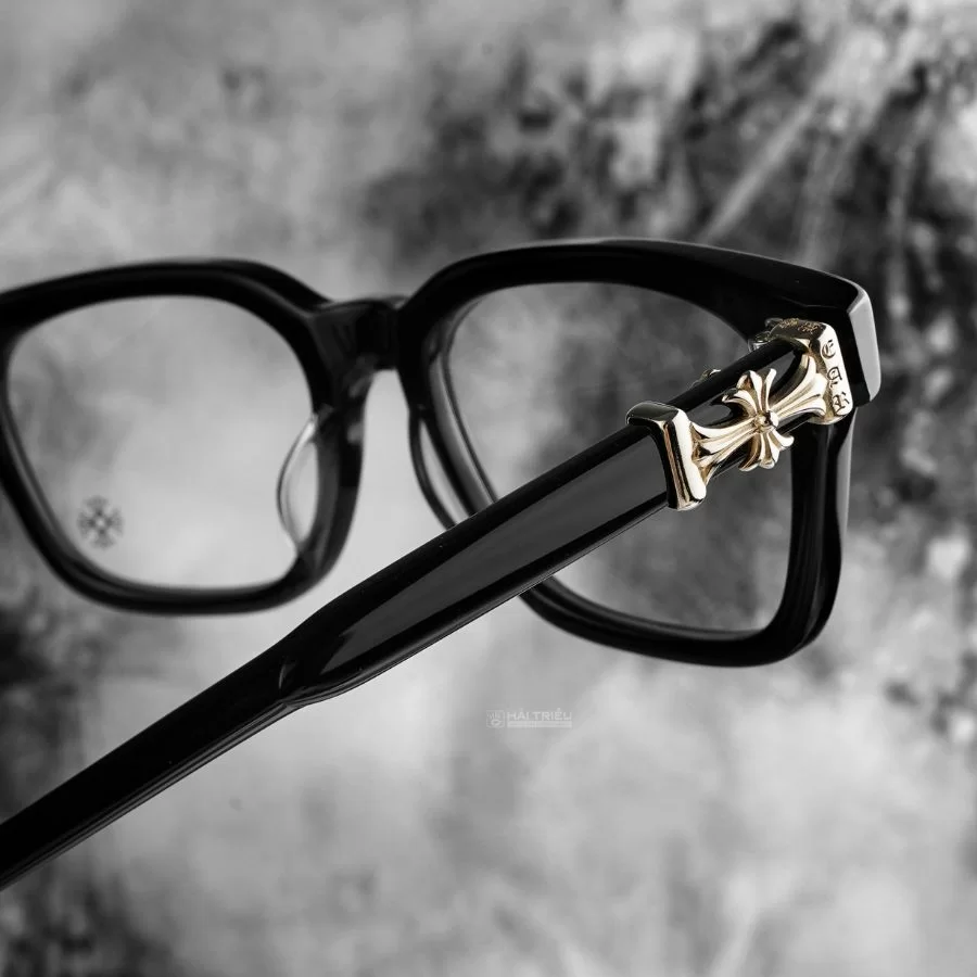 Mắt kính Chrome Hearts COX UCKERBK - 18KGP chính hãng 100% - Ảnh 4
