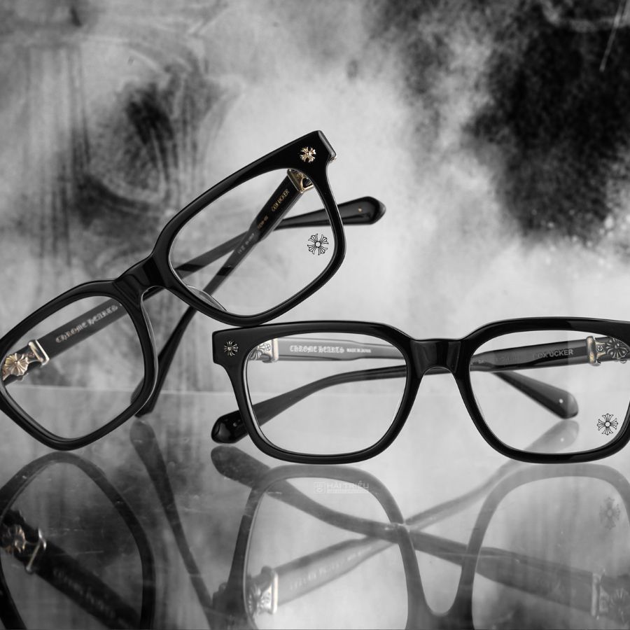 Mắt kính Chrome Hearts COX UCKERBK - 18KGP chính hãng 100% - Ảnh 7