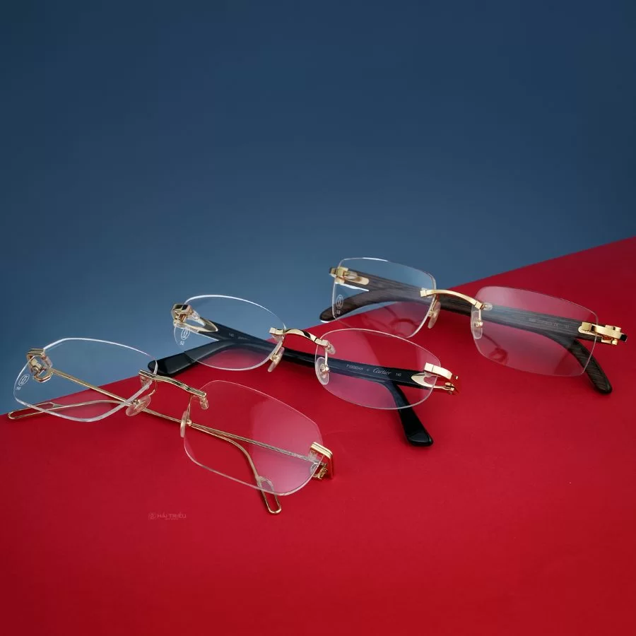 3 chiếc kính không viền đến từ thương hiệu Cartier