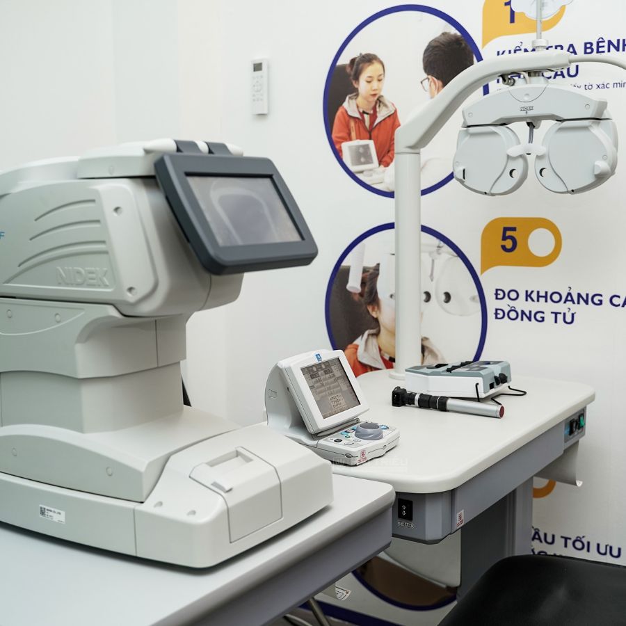 Hệ thống máy đo mắt nhập khẩu từ nước ngoài