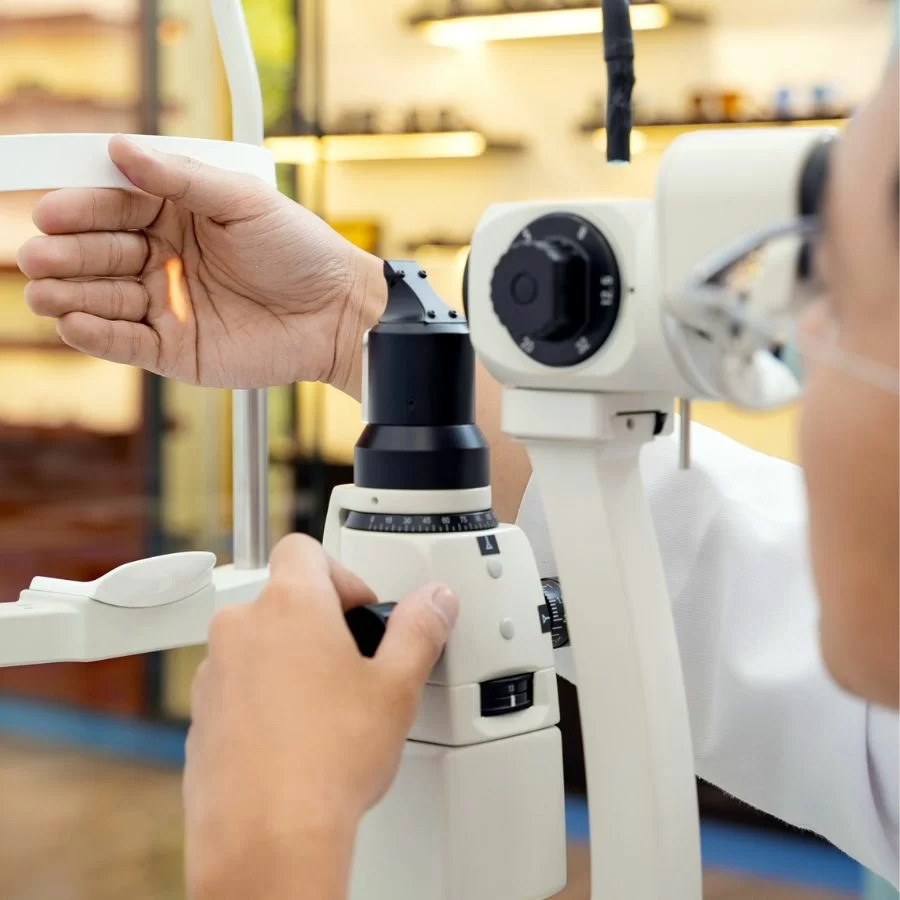 Đo mắt và kiểm tra thị lực tại Kính Hải Triều - Ảnh 6