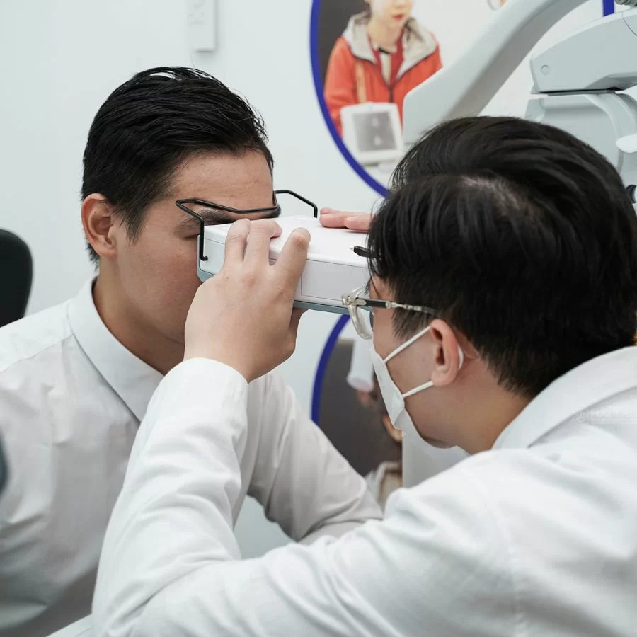 Đo mắt và kiểm tra thị lực tại Kính Hải Triều - Ảnh 7