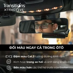 3 đặc tính ưu việt có trên tròng kính transitions xtractive