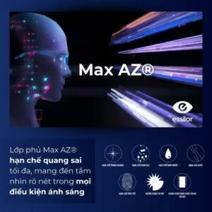 (Đơn tròng đổi màu) Essilor Transitions Style Color - Bảng màu thời trang, định hình phong cách (7) váng phủ max az được tích hợp với essilor gen 8