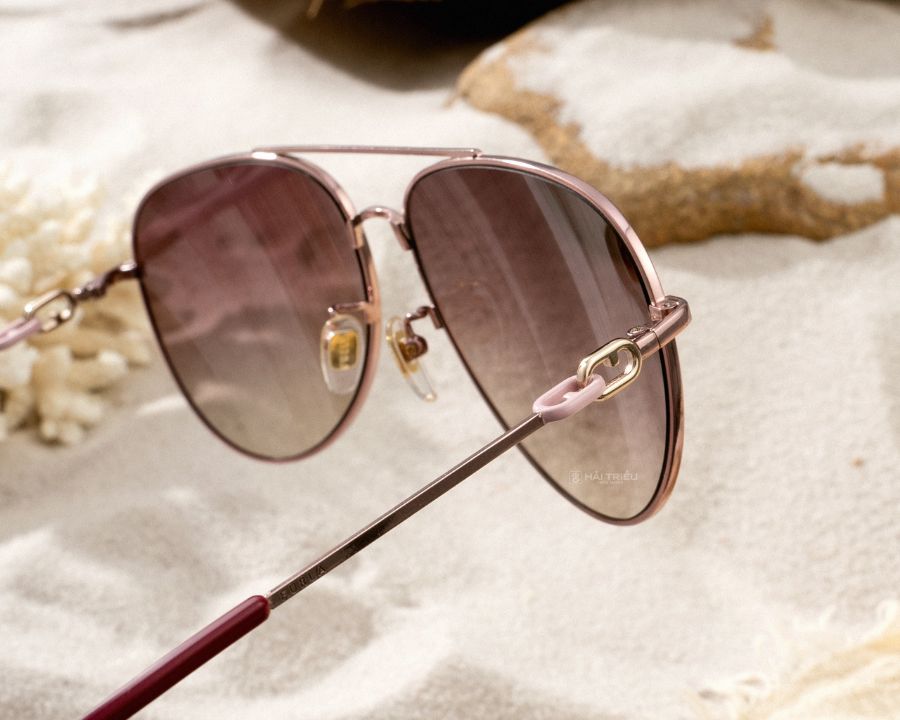 Furla Nữ - Gọng kính Titanium- Chống tia UV, chống va đập - Mã SFU428J_0SBN (6) hách thức mọi giới hạn với gọng kính Titanium siêu bền