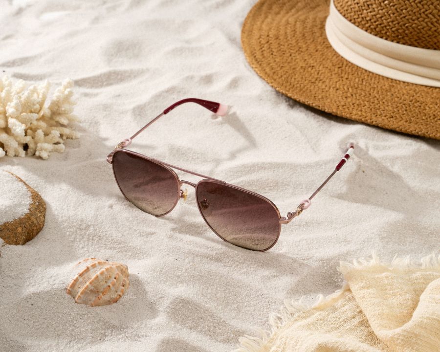 Furla Nữ - Gọng kính Titanium- Chống tia UV, chống va đập - Mã SFU428J_0SBN (4) Mắt kính nữ Furla SFU428J_0SBN