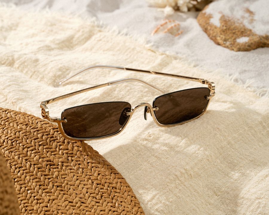 Mắt kính Gucci GG1278S_55_001 màu nâu sang trọng